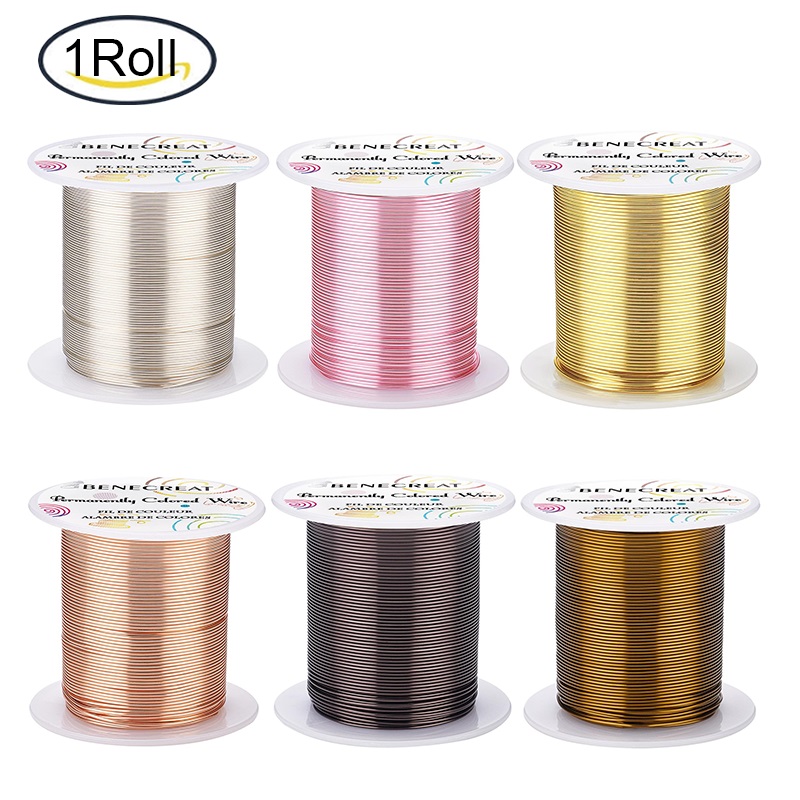 Art Craft Wire - 0.6/0.8/1/mm Jewelry Beading Wire Tarnish Resistant