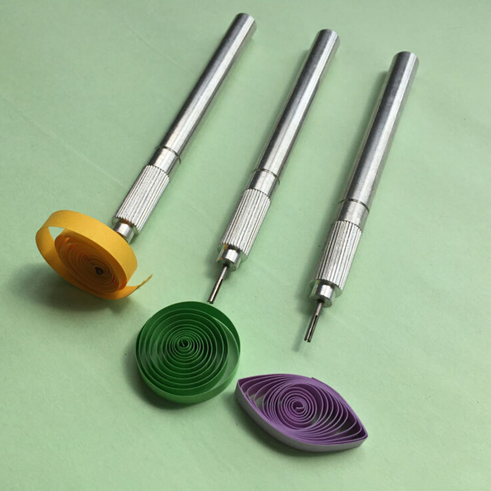 Quilling Paper Strips - Quilling Needle Slotted Pen Tool Kit