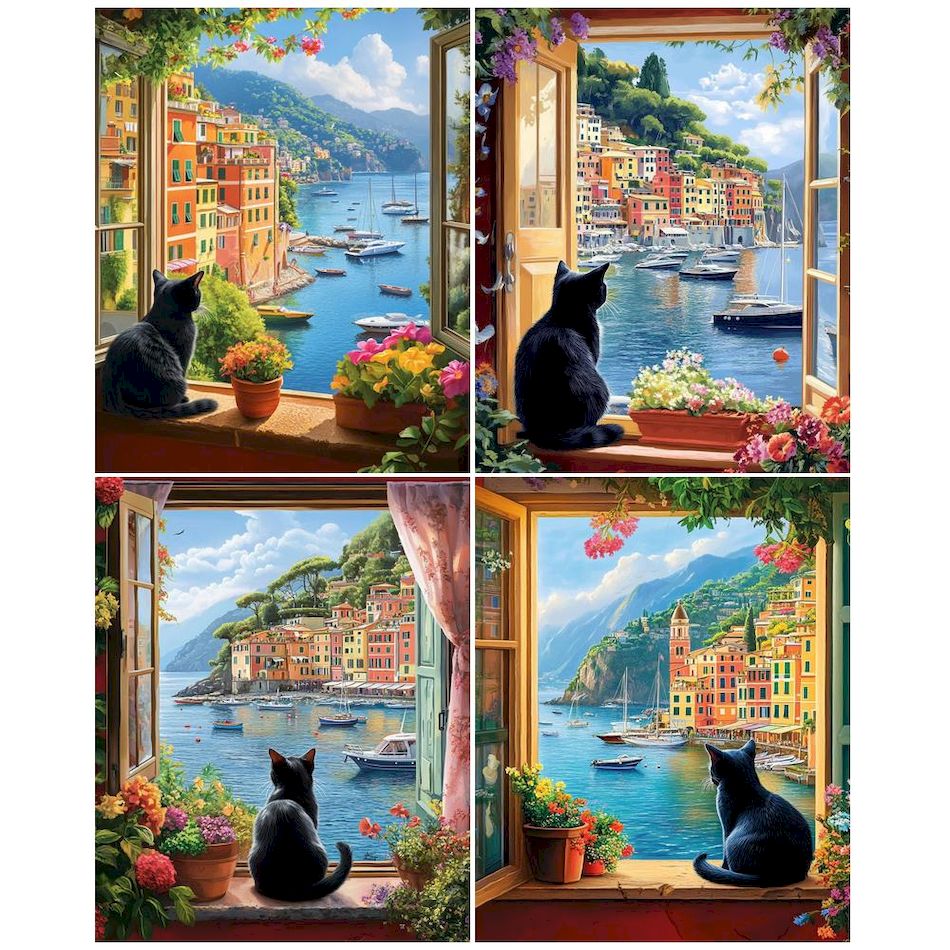 Art Craft Ideas For Adults - CHENISTORY Cat Diamond Painting Kits Adults