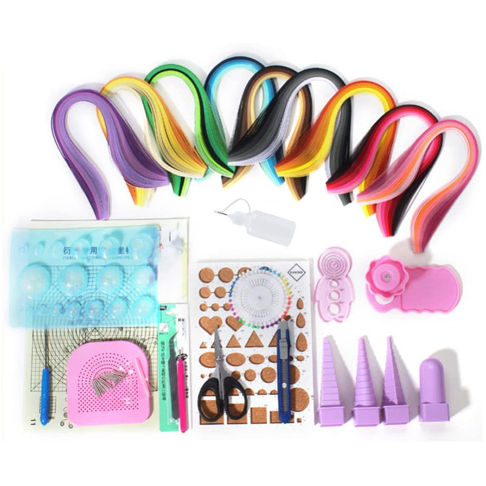 Quilling Paper Strips - Paper Quilling Set 18 Kinds Tools