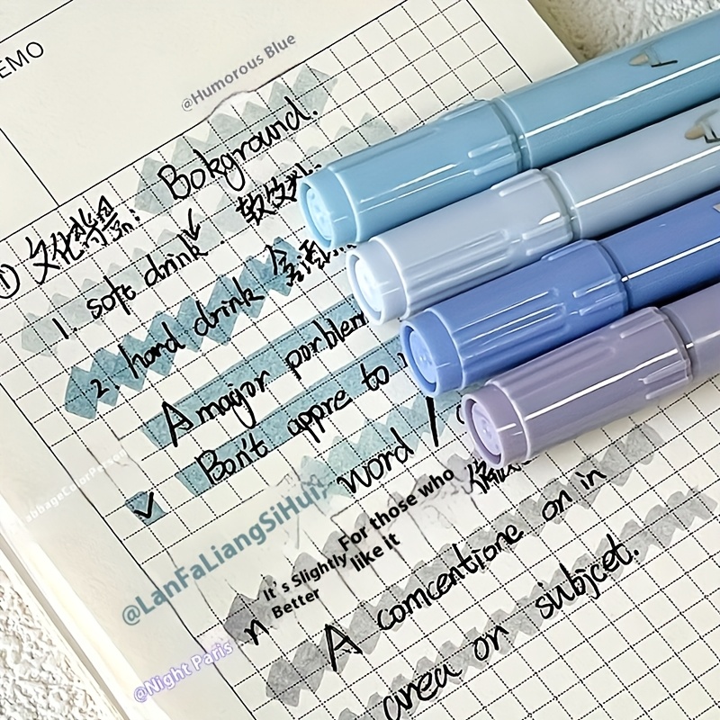 Box Art And Craft - 2 Sets of 4 Blue Gradient
