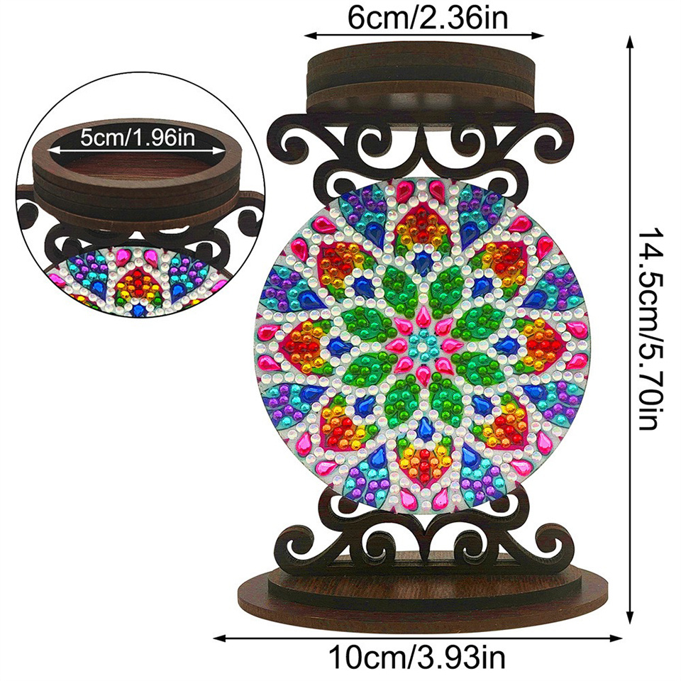 Flower candle holder Halloween - огляд і ціна Art Craft Painting