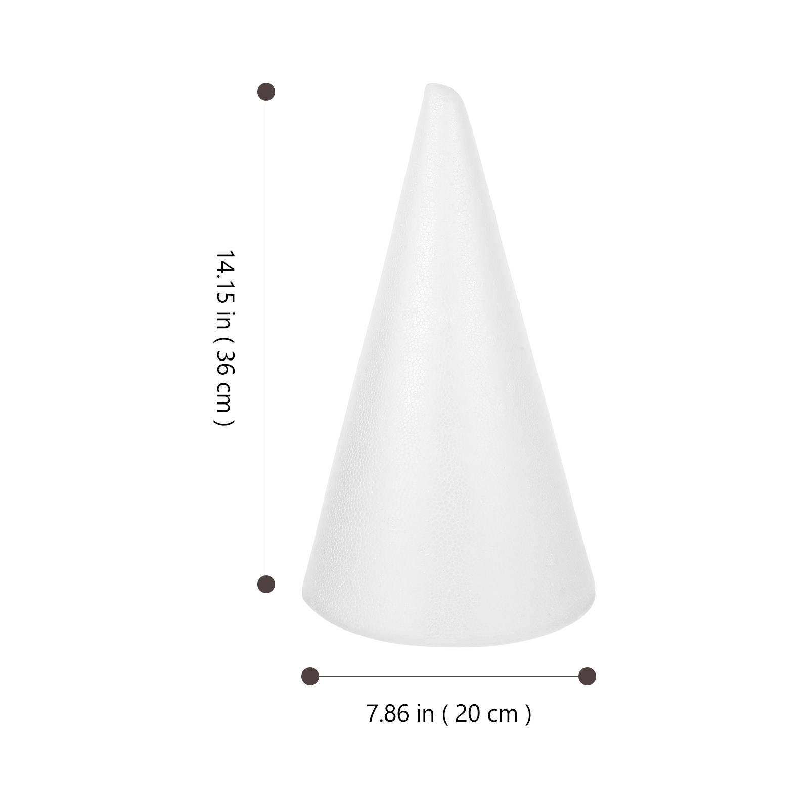 White Foam Cones for Crafting  - огляд і ціна Art Craft Activities For Preschoolers