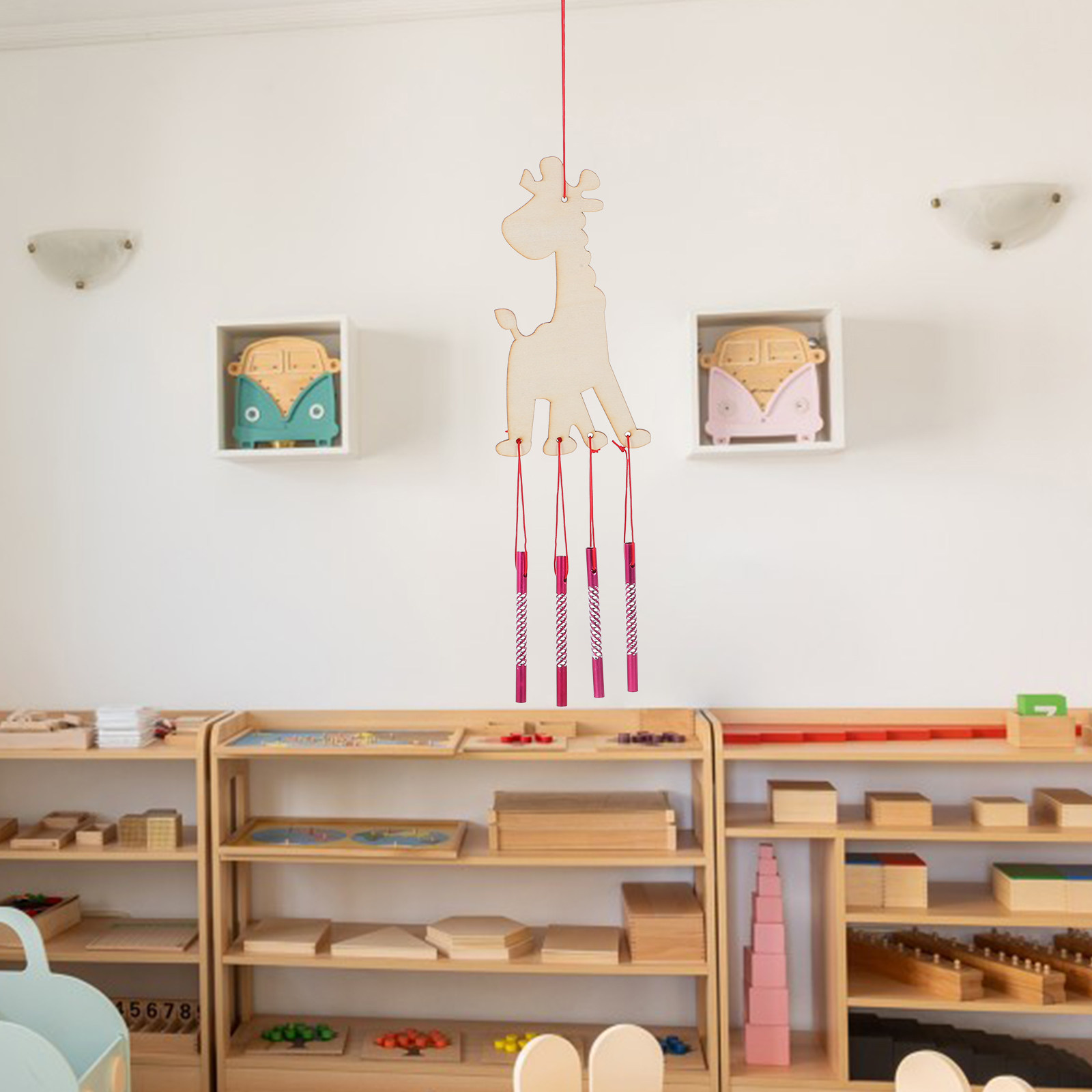 4Sets Blank Wooden Wind Chime  - огляд і ціна Art Craft Activities For Preschoolers