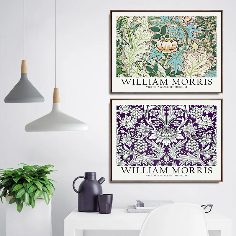 William Morris Blue/Purple/Gre - огляд і ціна Art Craft William Morris