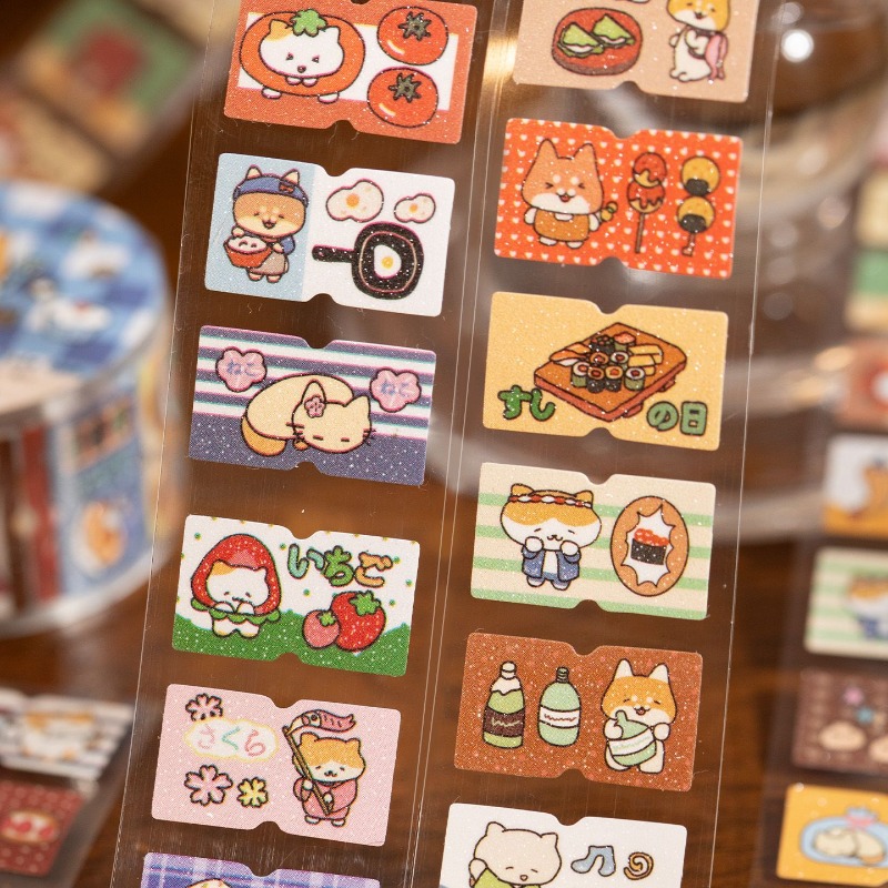 Cartoon Cat Washi Tape Set of  - огляд і ціна Art Craft Activity