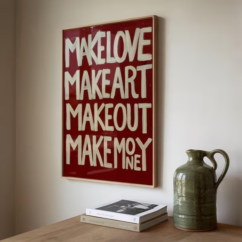 Modern,Retro Self Made Love Ki - огляд і ціна Art Craft Love