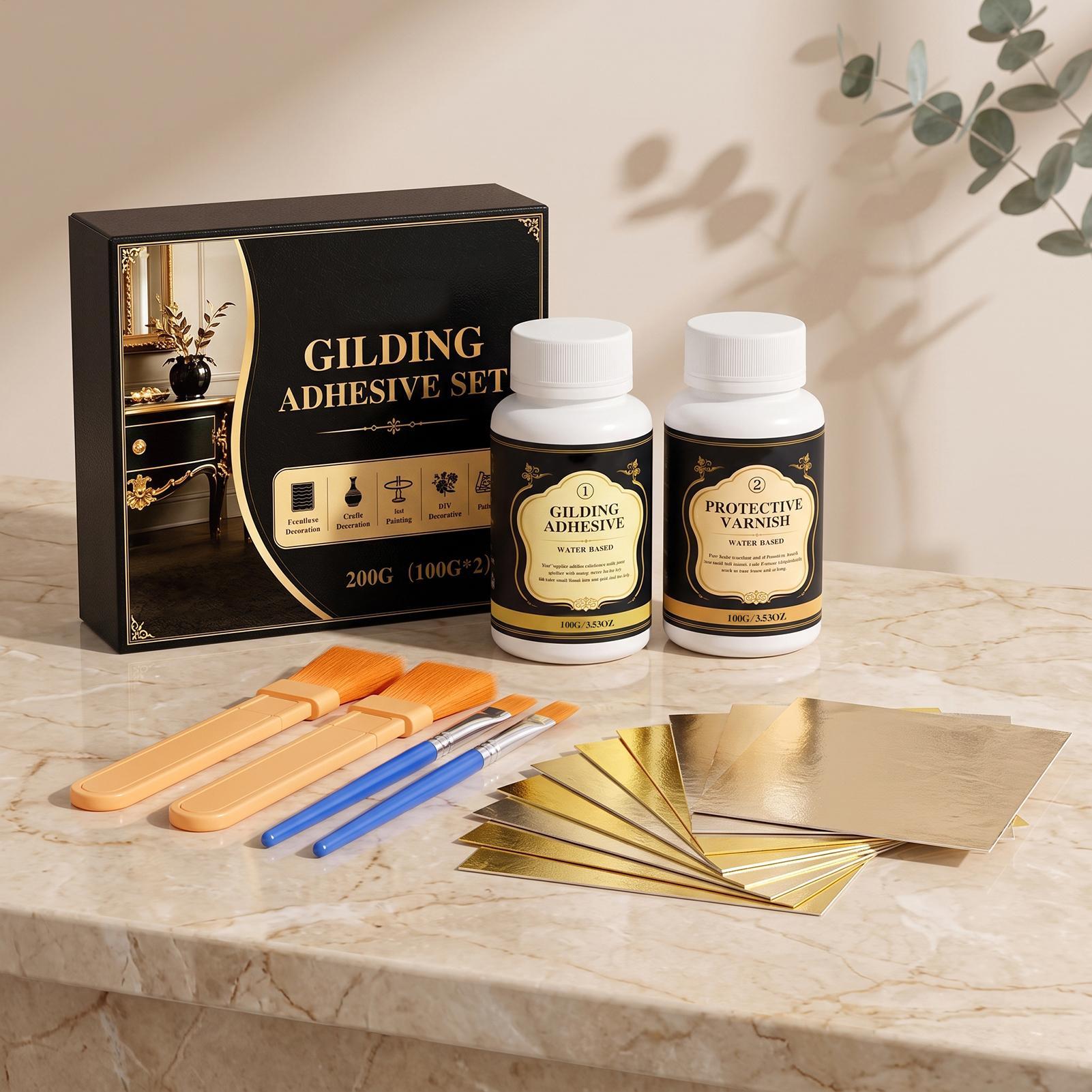 Gilding Adhesive Water-Based L - огляд і ціна Art Craft Glue