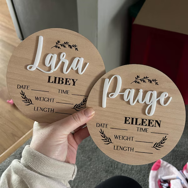 1Pc Custom Baby Announcement S - огляд і ціна Art Craft Christmas