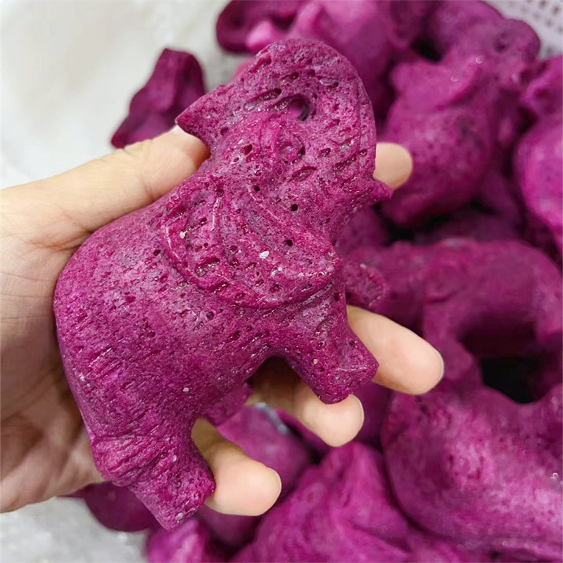 Natural Ruby Elephant Carving  - огляд і ціна Art Craft Elephant
