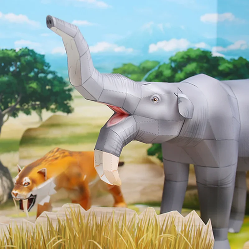 Deinotherium Elephant Origami  - огляд і ціна Art Craft Elephant