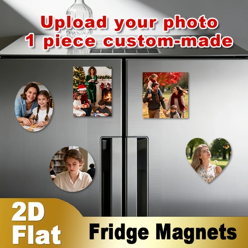 Custom Photo Fridge Magnet 2D  - огляд і ціна Art Craft Christmas
