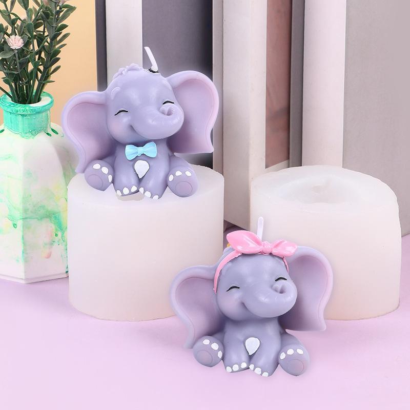 Cute 3D Elephant Silicone Cand - огляд і ціна Art Craft Elephant