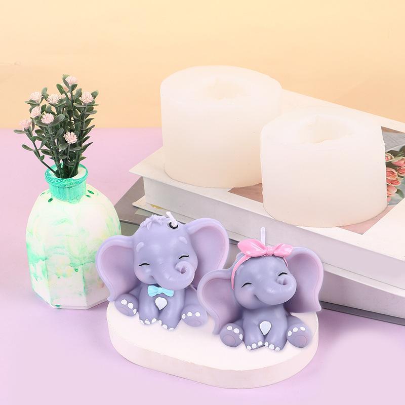 Cute 3D Elephant Silicone Cand - огляд і ціна Art Craft Elephant