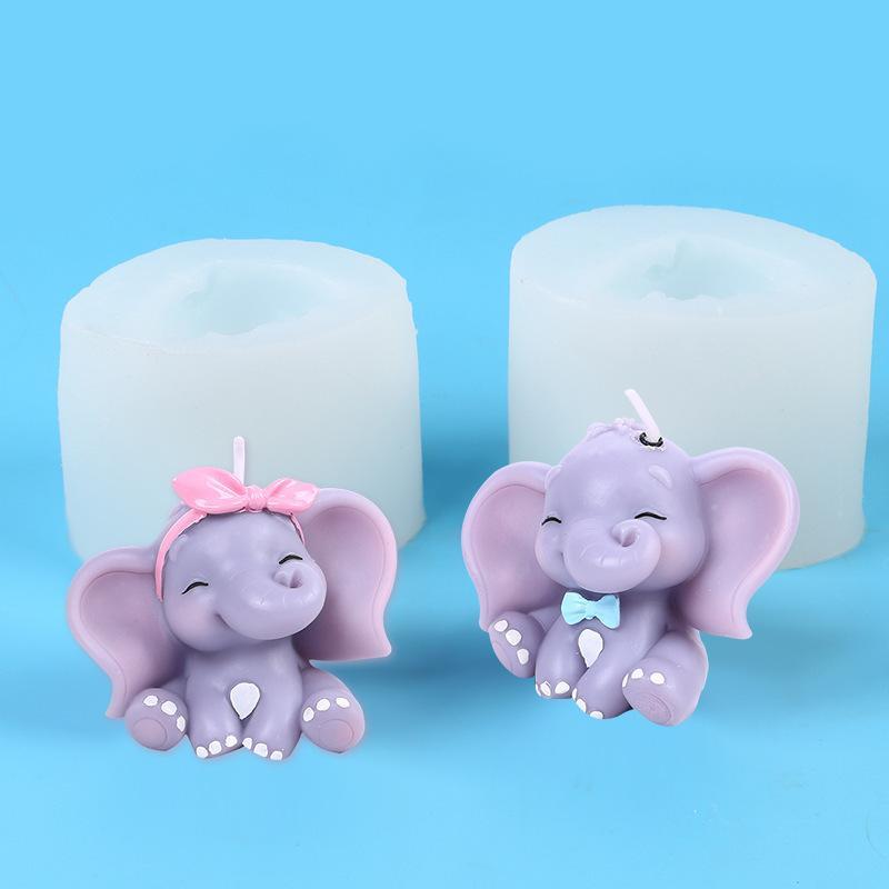 Cute 3D Elephant Silicone Cand - огляд і ціна Art Craft Elephant
