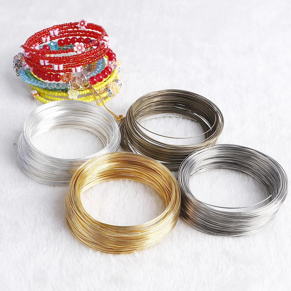 100Loops 0.6mm Memory Wire Bra - огляд і ціна Art Craft Wire