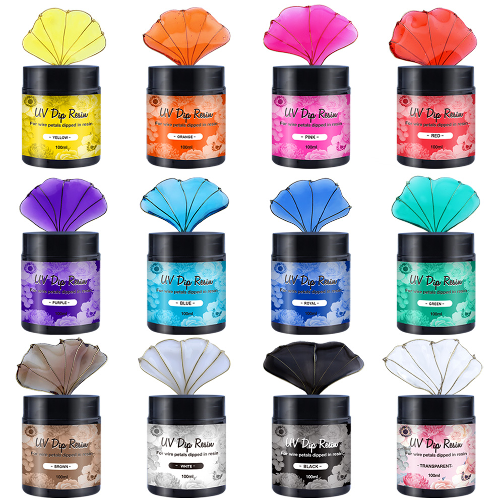 12 Colors UV Dipping Resin (Sp - огляд і ціна Art Craft Wire