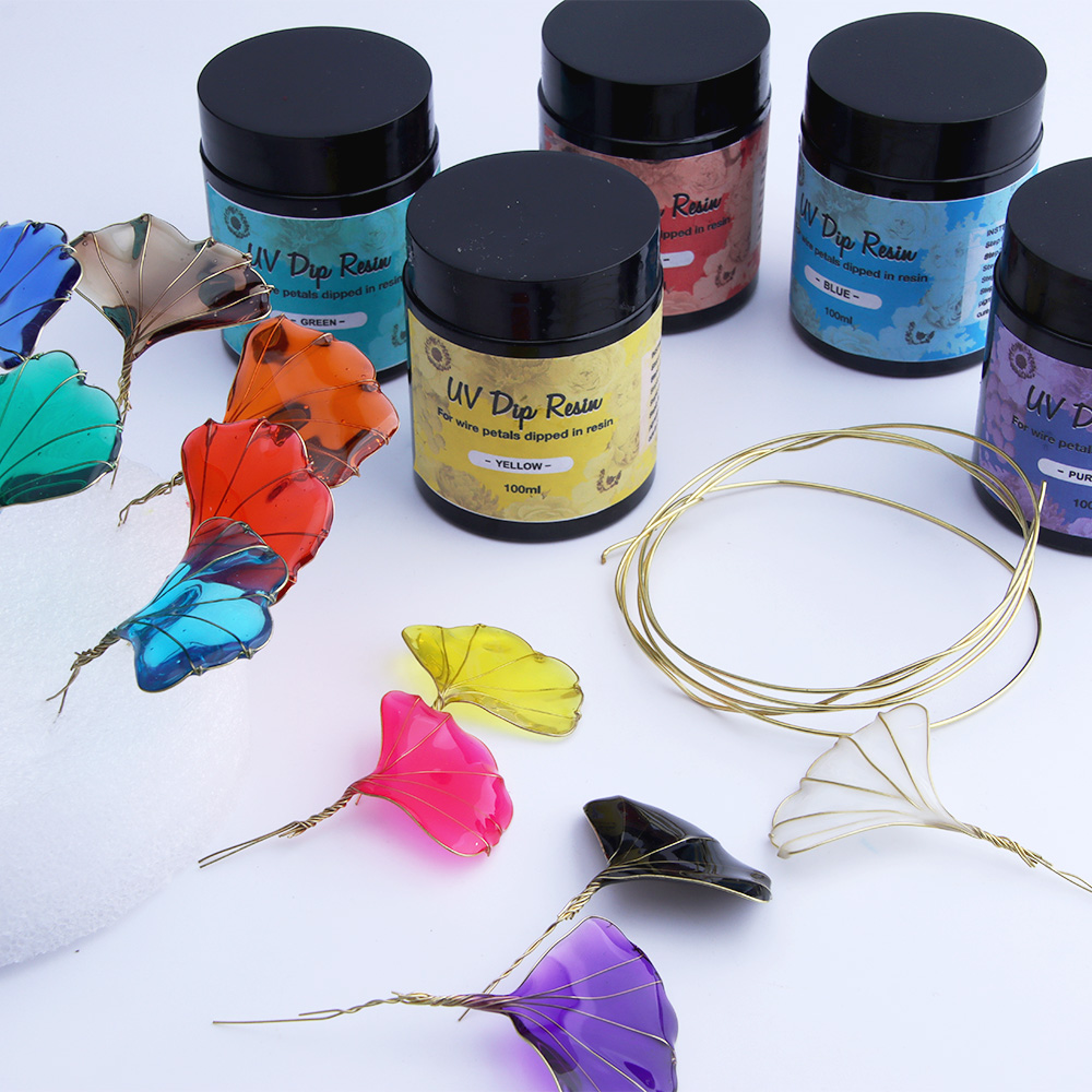 12 Colors UV Dipping Resin (Sp - огляд і ціна Art Craft Wire