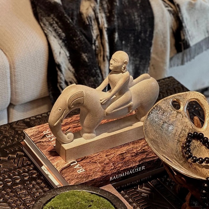 Creative Abstract Character Ri - огляд і ціна Art Craft Elephant