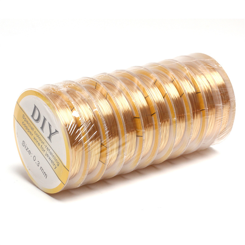 1Roll Silver Copper Wire 0.3/0 - огляд і ціна Art Craft Wire