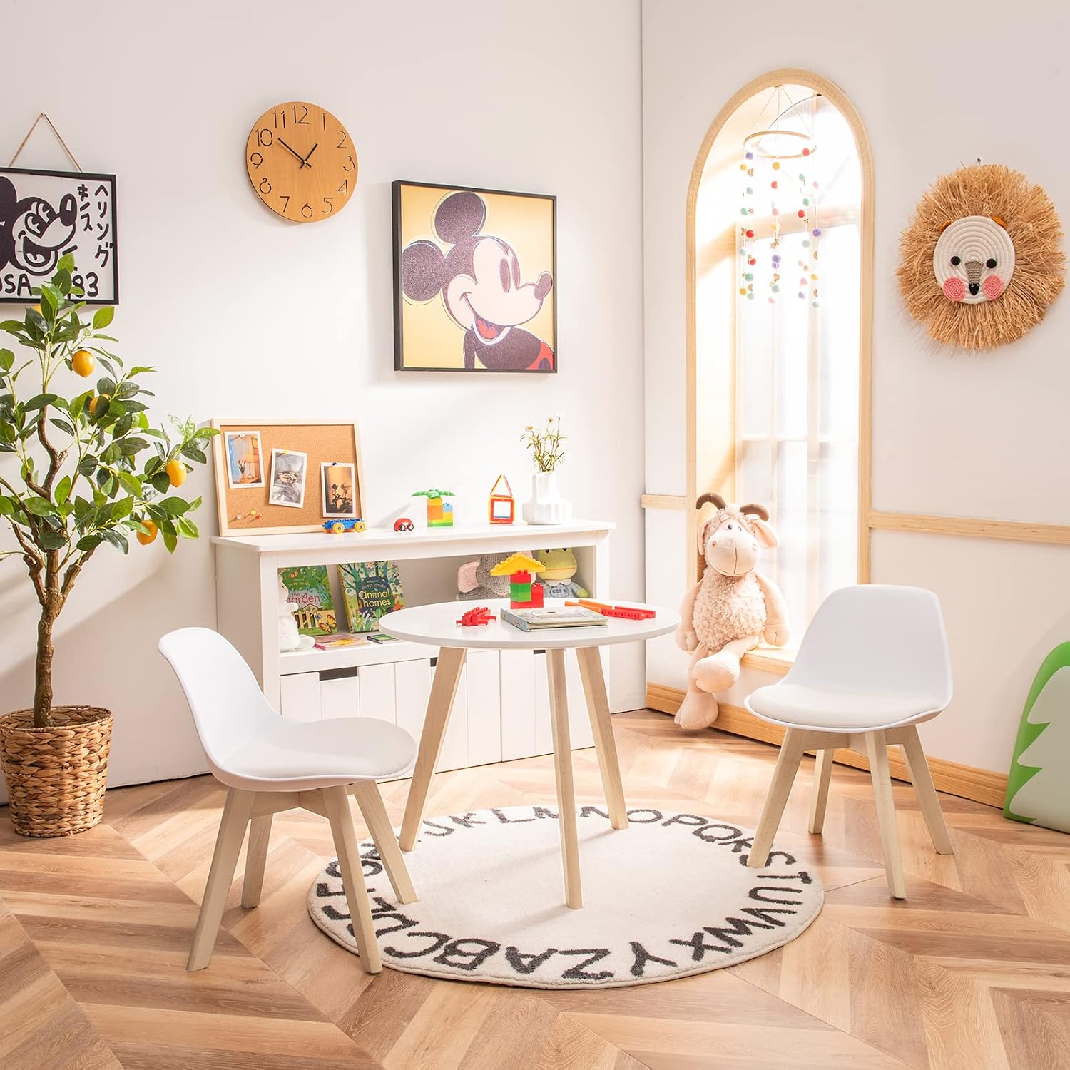 Kids Table & Chair Set 3 PCS W - огляд і ціна Art Craft Activities For Preschoolers