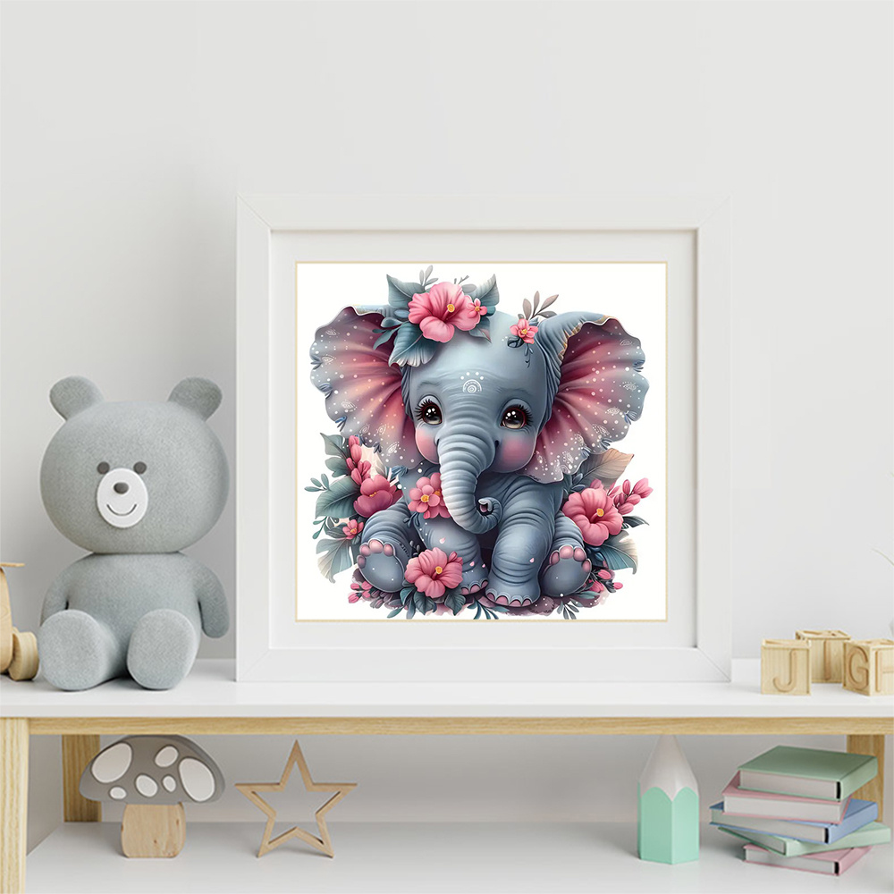 HUACAN Diamond Painting Animal - огляд і ціна Art Craft Elephant