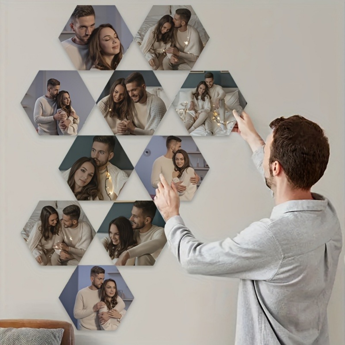 Custom Wall Decor — Modern Hex - огляд і ціна Art Craft Christmas