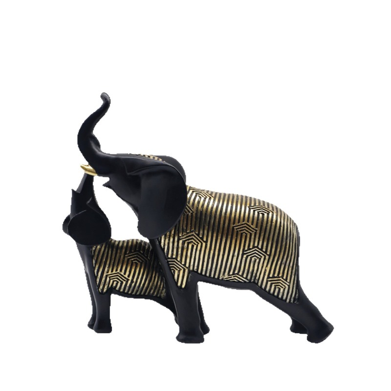 Chinese Style Lucky Mother And - огляд і ціна Art Craft Elephant