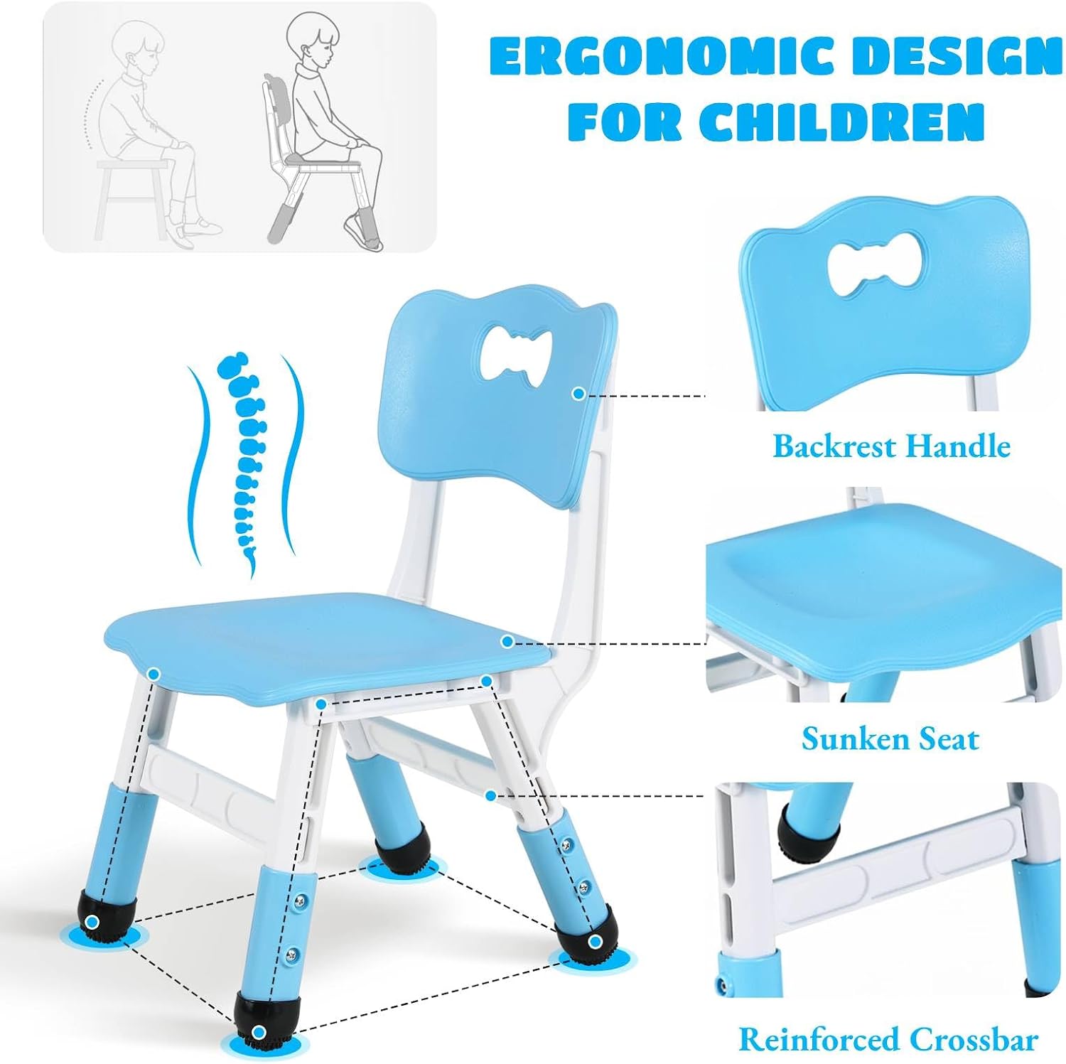 Kids Table and 6 Chairs Set, H - огляд і ціна Art Craft Activities For Preschoolers
