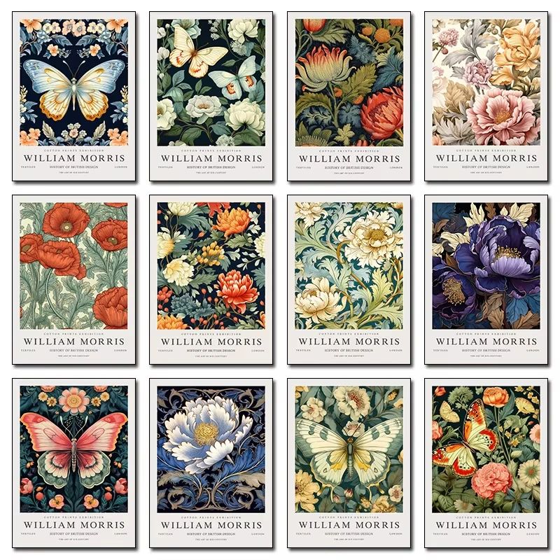 Neutral William Morris Butterf - огляд і ціна Art Craft William Morris