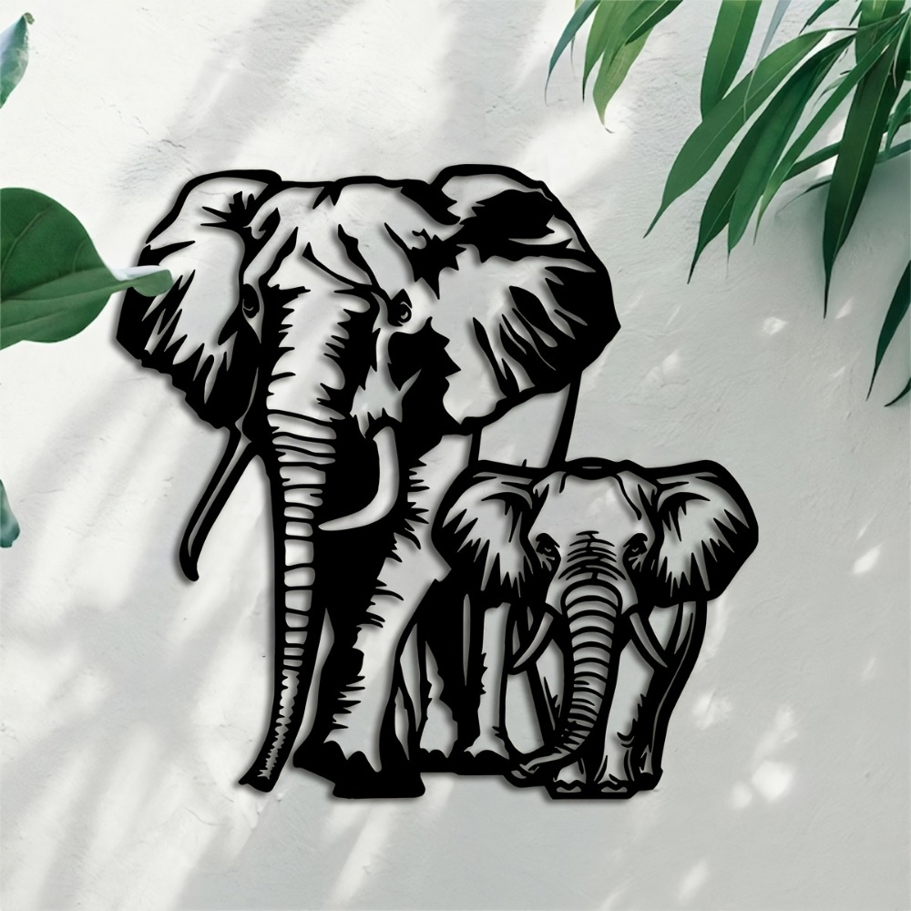 CIFBUY Metal Elephant Wall Art - огляд і ціна Art Craft Elephant