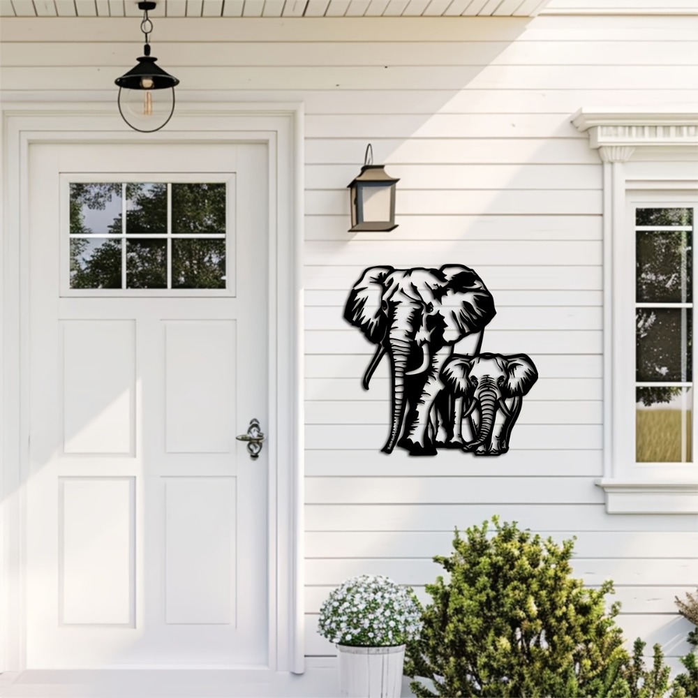 CIFBUY Metal Elephant Wall Art - огляд і ціна Art Craft Elephant