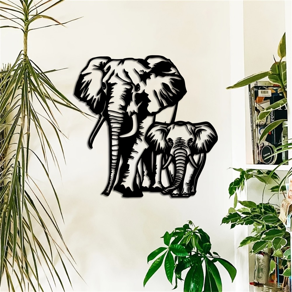 CIFBUY Metal Elephant Wall Art - огляд і ціна Art Craft Elephant