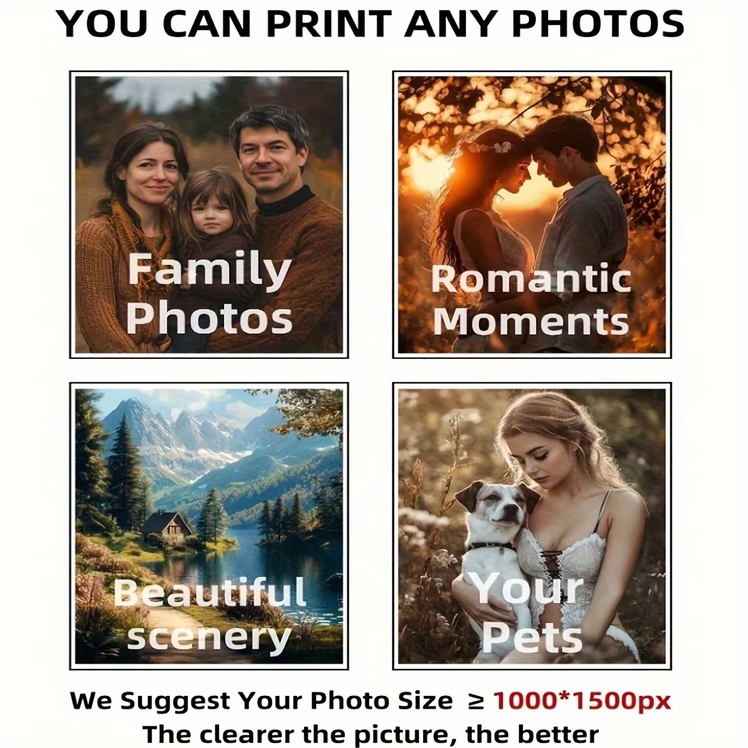 Personalized Photo Canvas, Cus - огляд і ціна Art Craft Christmas