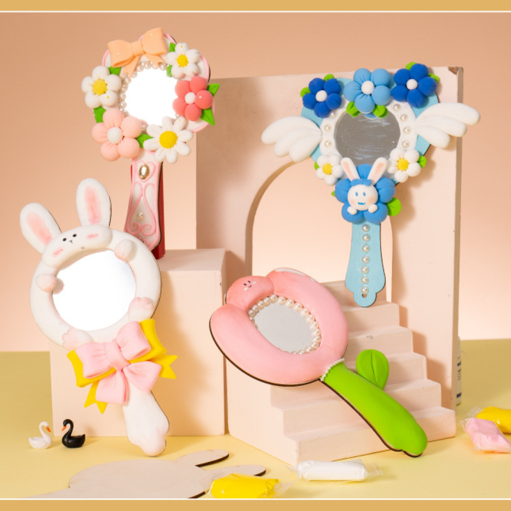 Kids Handicraft Clay Mirror Se - огляд і ціна Art Craft Activities For Preschoolers