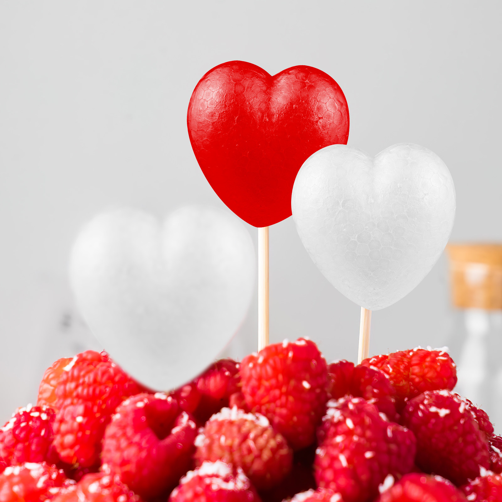 10Pcs Foam Hearts Love Heart S - огляд і ціна Art Craft Love