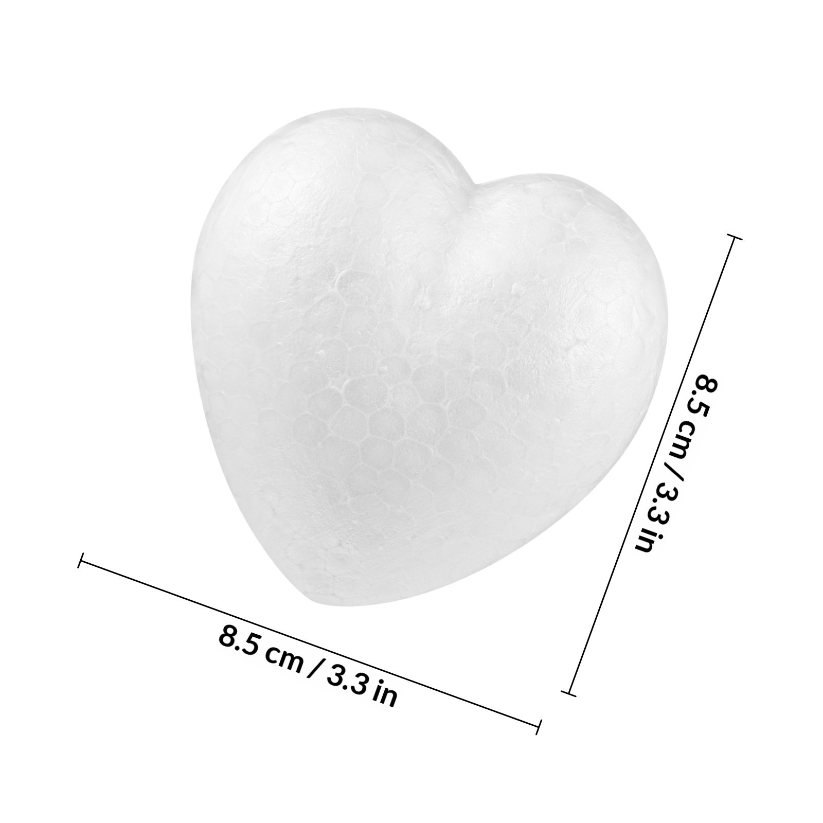 10Pcs Foam Hearts Love Heart S - огляд і ціна Art Craft Love