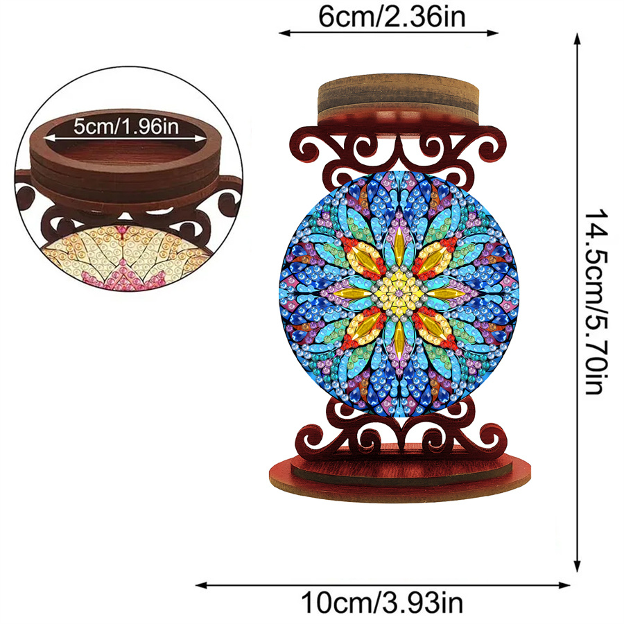 Flower candle holder Halloween - огляд і ціна Art Craft Painting