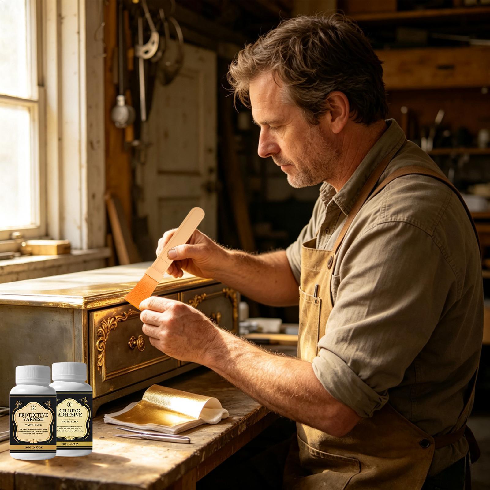 Gilding Adhesive Water-Based L - огляд і ціна Art Craft Glue