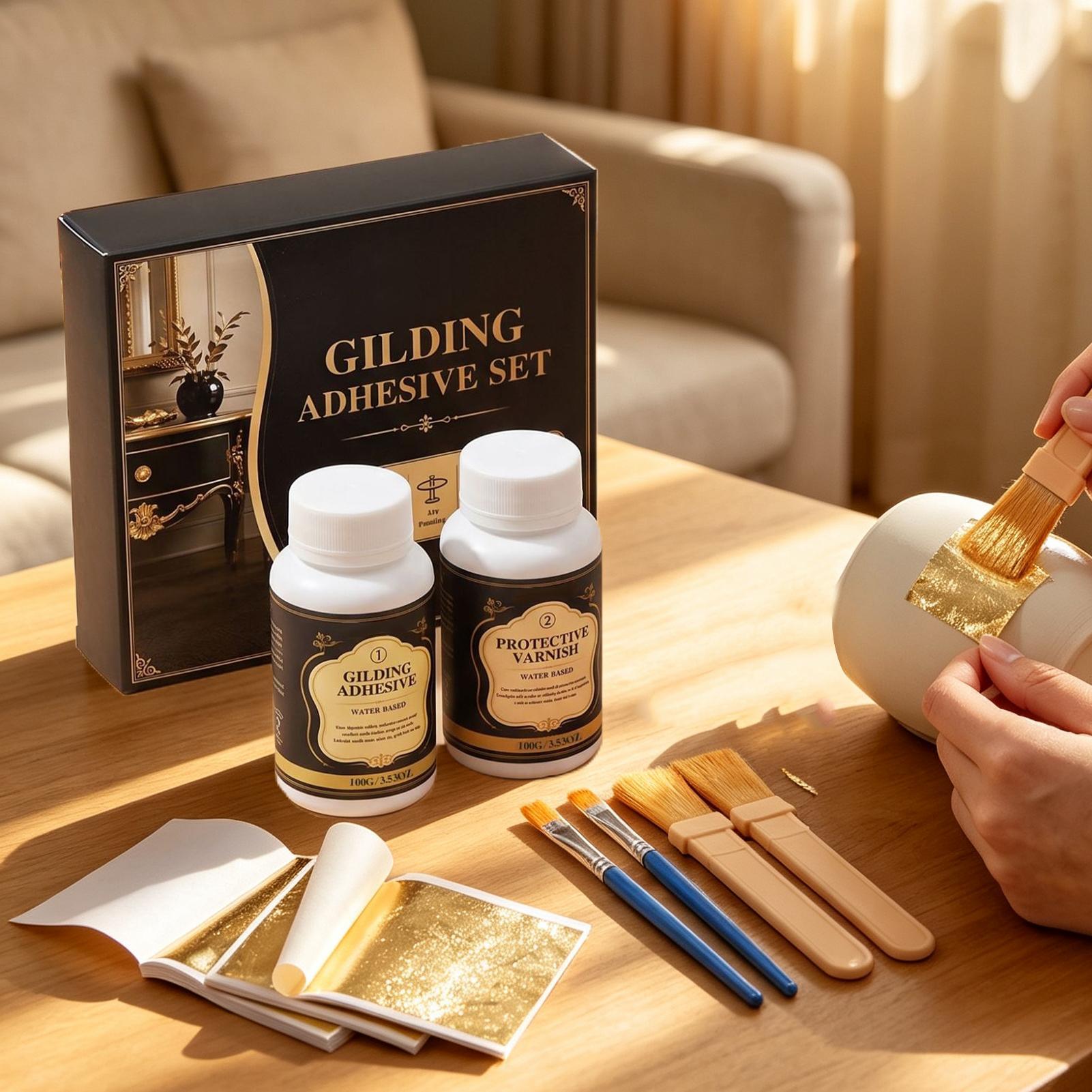 Gilding Adhesive Water-Based L - огляд і ціна Art Craft Glue