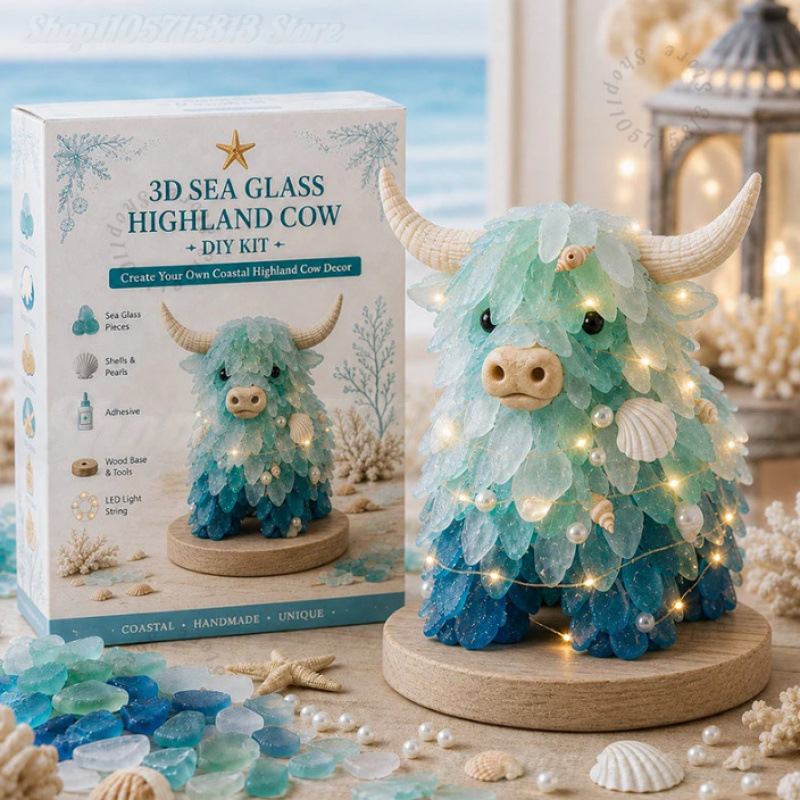 Christmas DIY Sea Glass Craft  - огляд і ціна Art Craft Christmas