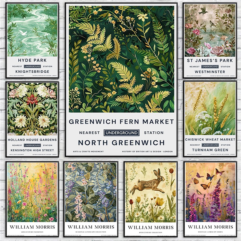 William Morris Exhibition Post - огляд і ціна Art Craft William Morris