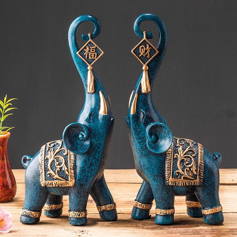 One Pair Chinese Style Lucky W - огляд і ціна Art Craft Elephant