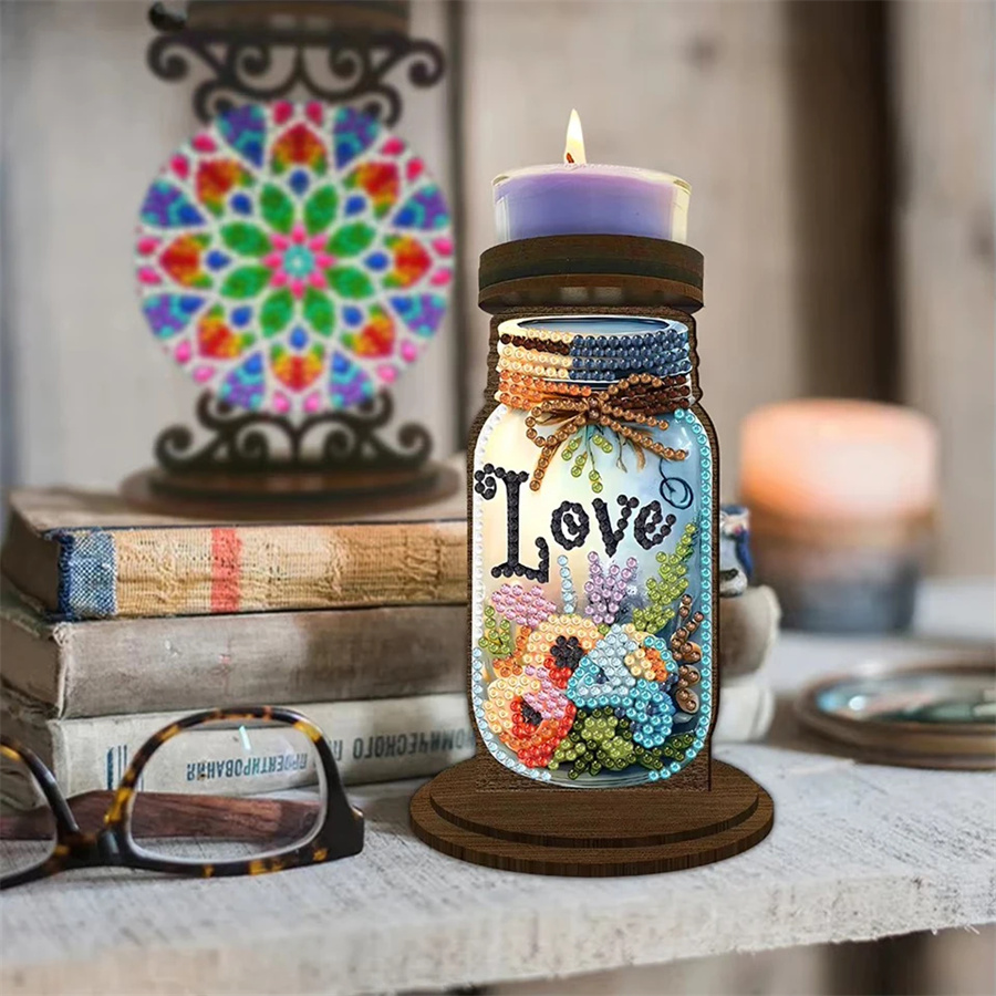 Love candle holder Halloween h - огляд і ціна Art Craft Painting