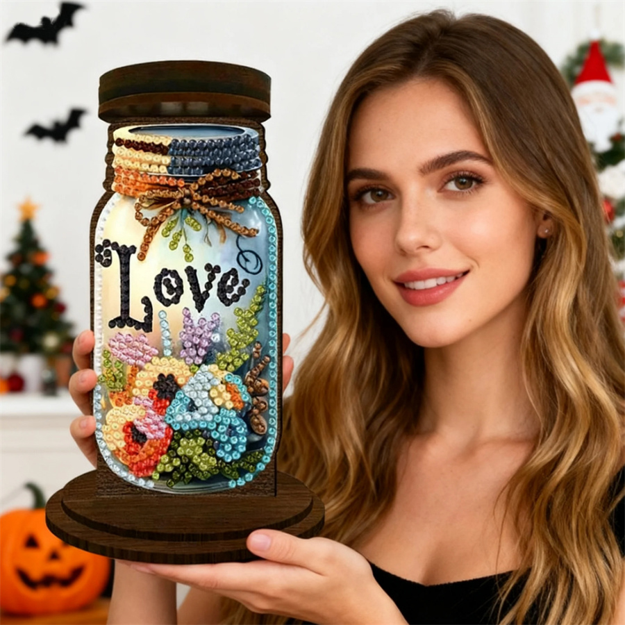 Love candle holder Halloween h - огляд і ціна Art Craft Painting