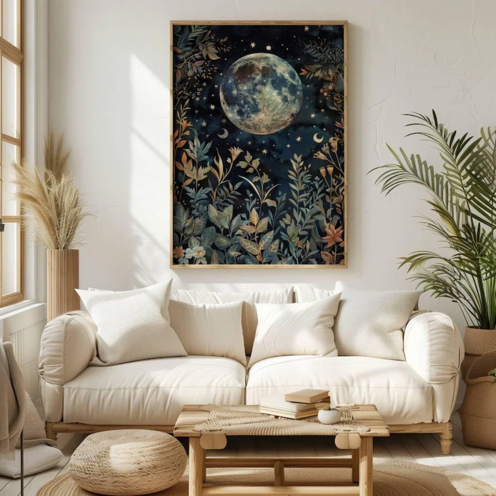 2pcs/set Boho Moon Botanical C - огляд і ціна Art Craft William Morris