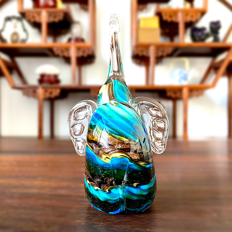 4 Colors Crystal Glass Elephan - огляд і ціна Art Craft Elephant