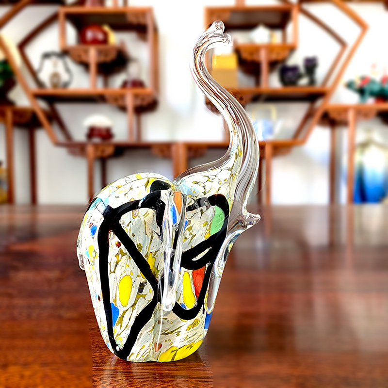 4 Colors Crystal Glass Elephan - огляд і ціна Art Craft Elephant
