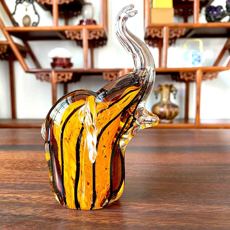 4 Colors Crystal Glass Elephan - огляд і ціна Art Craft Elephant