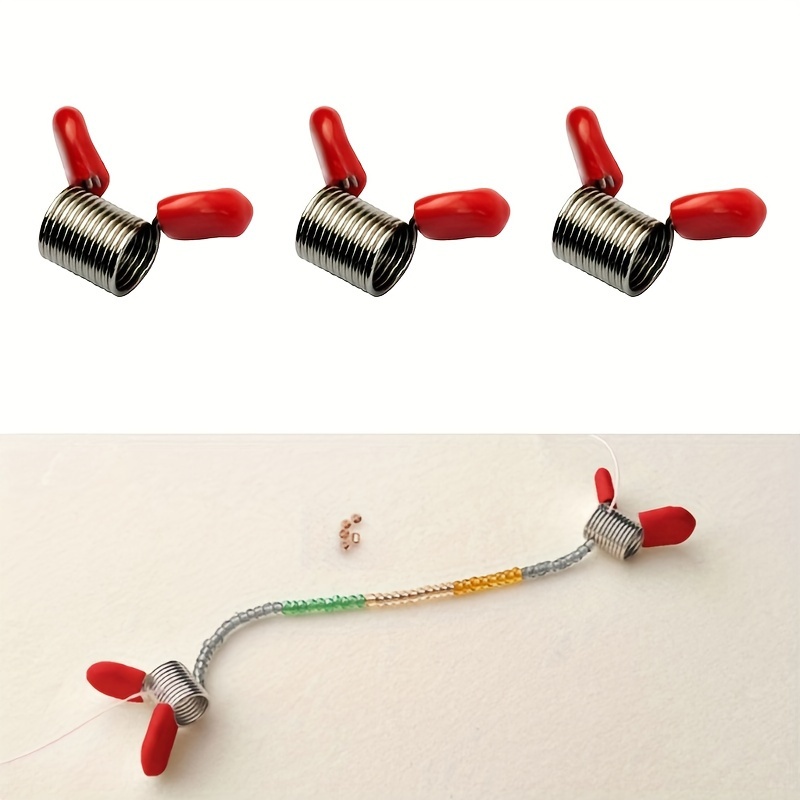 8pcs  Beading Spring Clips - D - огляд і ціна Art Craft Wire